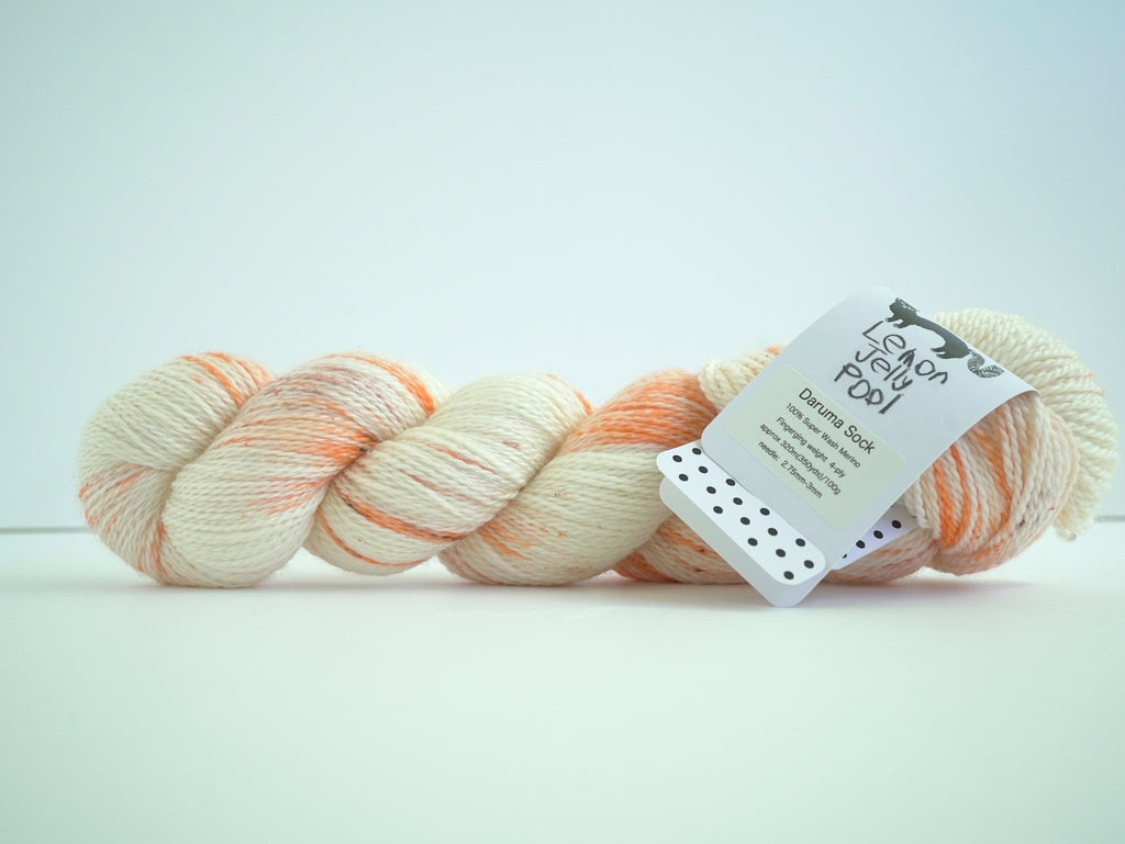 LJP Daruma Sock: sample-o | 手染め毛糸 販売 LemonJellyPool – Lemon