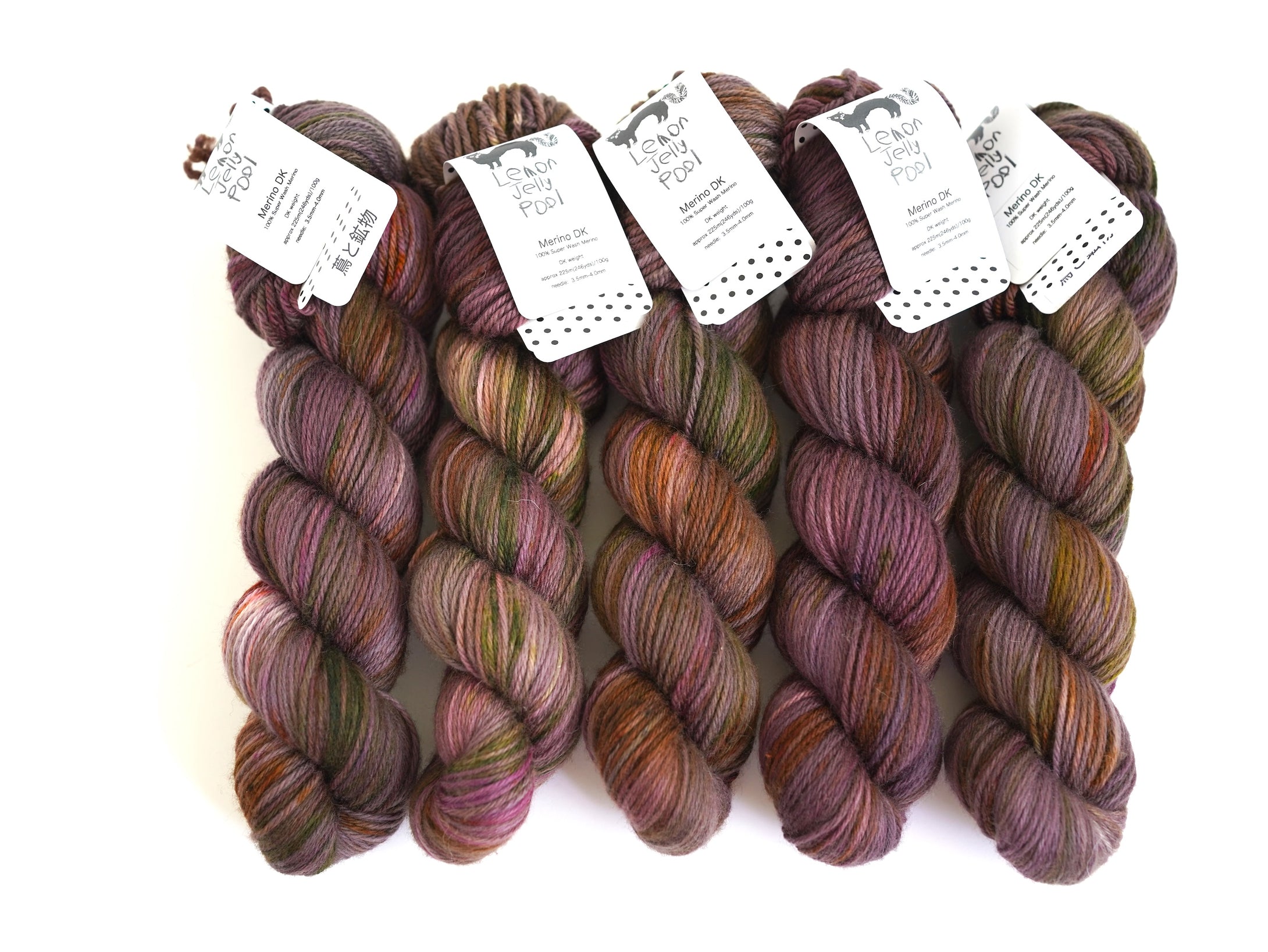 LJP Merino DK: 蔦と鉱物
