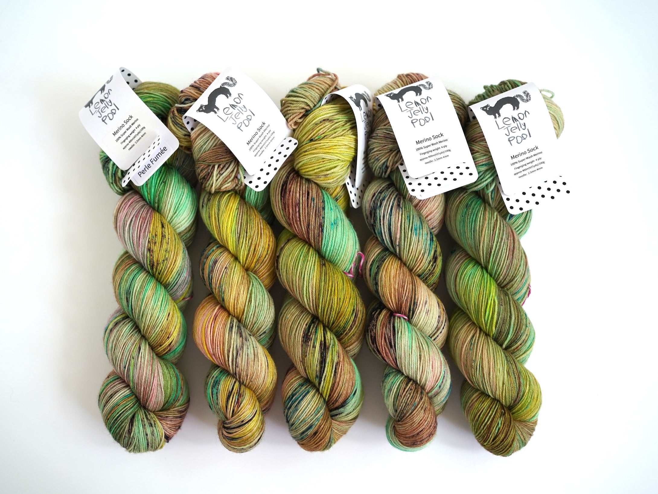 LJP Merino Sock: Perle Fumée